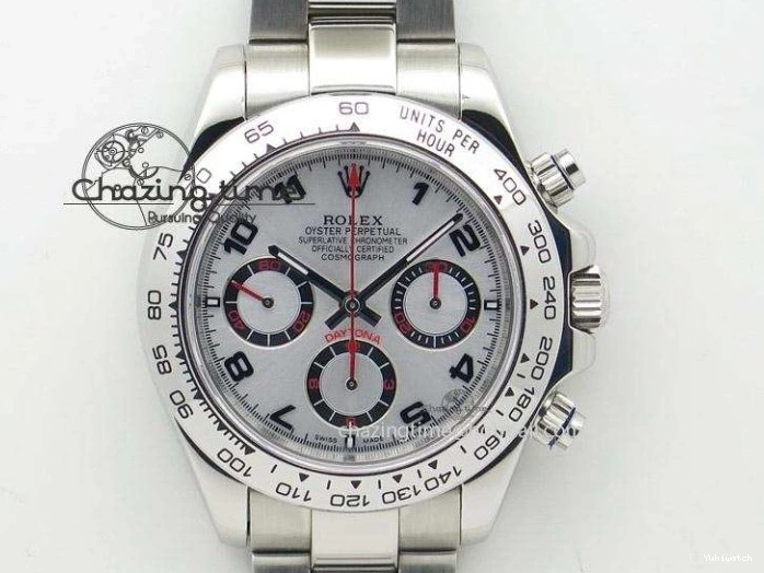 Dial 1:1 Strap Oysterflex Daytona Edition QF 116518 Rubber Best SA4130 on Meteorite 0706